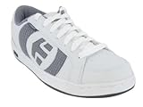 IMAGE OF etnies Men's etnies CAPITAL SKATE SHOES 10.5 (WHITE/GREY/BLACK)