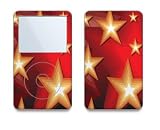 Stars Design Decal Protective Skin Sticker for Apple iPod video 5th Gen 30GB/ 60GB/ 80GB