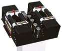 PowerBlock Elite Adjustable Dumbbell Set 5-90 lbs w/ Stand