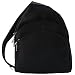 Piel Three-Pocket Sling Bag (Black)