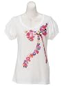 (ジル バイ ジル スチュアート)JILL by JILLSTUART FLORAL RIBBON T?SHIRT