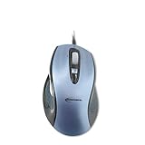 Innovera 6 Button Ergonomic Laser Mouse w/USB Connectivity Steel Blue Six-b ....