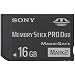 Sony 16 GB Memory Stick PRO Duo Flash Memory Card MSMT16G
