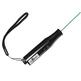 Green Beam Laser Pointer/Pen With Battery & Keyring Attachment (TD-GP-12)