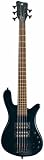 Warwick Streamer $$ Electric Bass (5 String, Oil Finish, Nirvana Black)