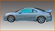 00-03 MITSUBISHI ECLIPSE SHINE SIDE SKIRT