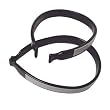 Icetoolz Plastic Leg Band " With Reflective Tape Black