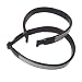Icetoolz Plastic Leg Band " With Reflective Tape Black