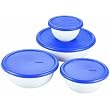 Sterilite Corp. 07479406 8-Piece Covered Bowl Set