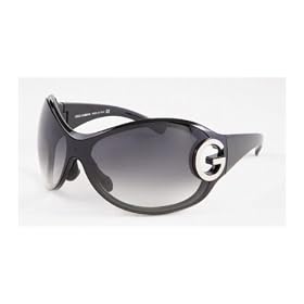 DOLCE and GABBANA D&G DG 6024B 501 8G BLACK PLASTIC SUNGLASSES