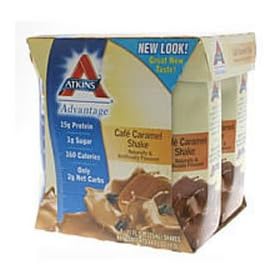 Shake, Cafe Caramel Latte, 4/11 oz ( Multi-Pack)