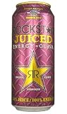 8 Pack - Rockstar Energy + Juice - Guava - 16oz.