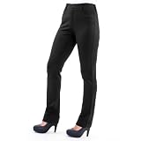 Cindy Ponte Knit Straight Leg Jeans