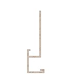 創建　ビニール　各種カラー　カラー見切縁　ＤＯＬ-1209　2ｍ（商品コード：31084/色木目調)