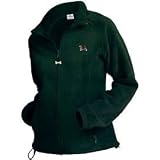 Ladies' Full Zip Fleece Basset Hound