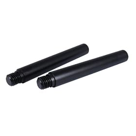 Genus GL GMB-EXT100 100mm 4-Inch Extension Bars - Pair (Black)