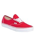 Vans Red Authentic Trainers