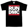 RUN DMC - Logo / Back-Print - Black T-shirt