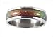 Mood Rings 8mm Solid Stainless Steel 70's Style (10)