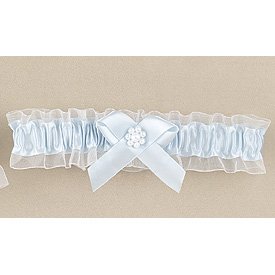 Blue Toss Garter