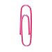 JAM Paper® Paper Clips - Regular 1 Inch Paperclips - Pink - 100 Paper Clips per Pack