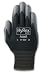 Ansell HyFlex 11-600 Nylon Polyurethane Glove, Gray Polyurethane Coating, Knit Wrist Cuff, X-Large (Pack of 12 Pairs)