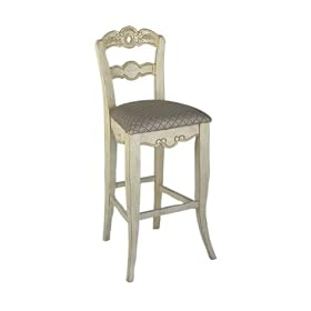 Hills of Provence Bar Stool- Antique White by Powell Furniture