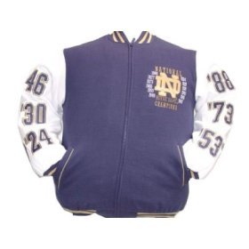 Notre Dame ( University of ) NCAA Adult Varsity National Champions Jacket