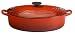 Le Creuset Enameled Cast-Iron 5-Quart Oval Wide Oven, Cherry Red