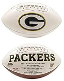 Green Bay Packers Embroidered Signature Series Football