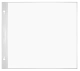 Pioneer White Refill Pages for 8-Inch By 8-Inch Memory Books