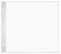 Pioneer White Refill Pages for 8 Inch by 8 Inch Memory Books