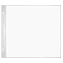 Pioneer White Refill Pages for 8-Inch By 8-Inch Memory Books