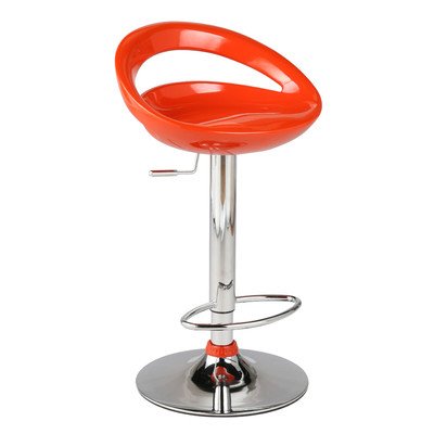 Agnes Adjustable Barstool (Orange) (19.29