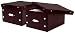DAZZ Set of 2 Foldable DVD Boxes, Brown
