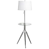 30510CH - Hunter / Kenroy Rosie Floor Lamp w/Glass Tray