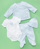 Little Me Baby Boy 4 Piece Footie Set