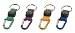 Kompass mit farbigem Karabiner, sortiert