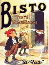 Bisto - For All Meat Dishes - Mini Metal Wall Sign