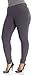 WallFlower Juniors Plus Size Moleton Skinny Pants in Grey Size: 18