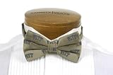 Pitt Bow Tie - University of Pittsburgh Gold Pre-Tied Bow Tie with PITT Logo