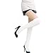Zeagoo Women's Thigh High Cotton Stockings Thinner Leg Over Knee Sock