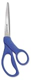 Westcott 43218 Preferred Line Steel Scissors, 8in, 3-1/2, L/R Hand, Carton of 120