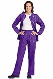Scrubzone Scrub Cargo Pant Scrub Pants Women, CEIL BLUE; 5XL