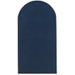 Waterhog Grand Classic Floor Mat - One End: Dark Brown - 4' x 5.9' - Smooth Back