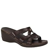 Easy Spirit Women's Luanda Sandal - 10M Dark Brown