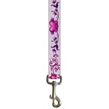 Perri's Tattoo Johhny Leather Leash with Hi-res Vinyl Imaging