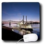 Sandy Mertens Mississippi - Casino Boat Mississippi River Natchez - Mouse Pads