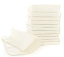 bumGenius Natural Flannel Baby Wipes - Pack of 12