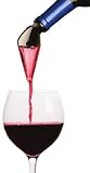 Metallic Red Houdini Wine Pourer- Aerator 2635